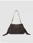 reese shoulder bag chocolate louenhide tassle cowgirl 