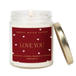Love You Soy Candle - Distractions Clothing