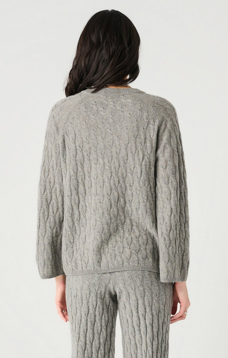 Maia Cable Knit Sweater - Distractions Clothing