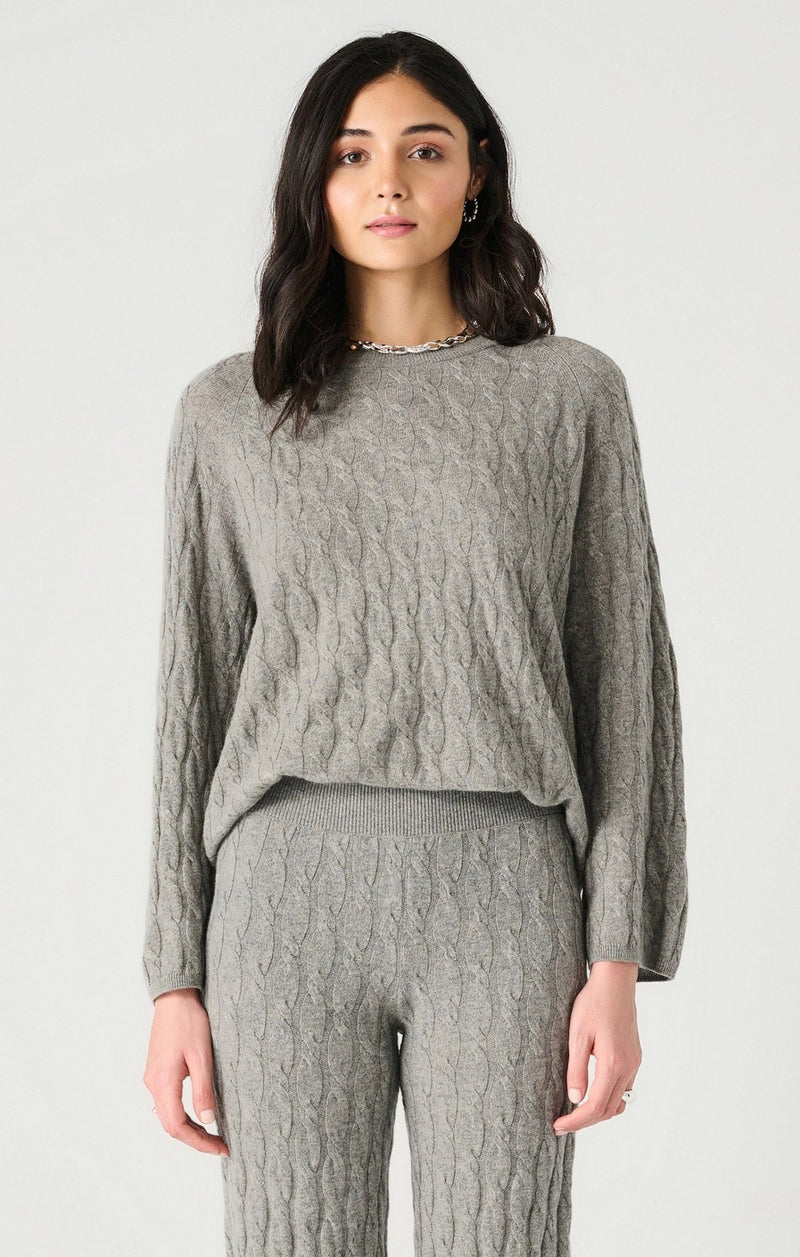 Maia Cable Knit Sweater - Distractions Clothing