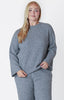 Maia Curvy Cable Knit Sweater - Distractions Clothing