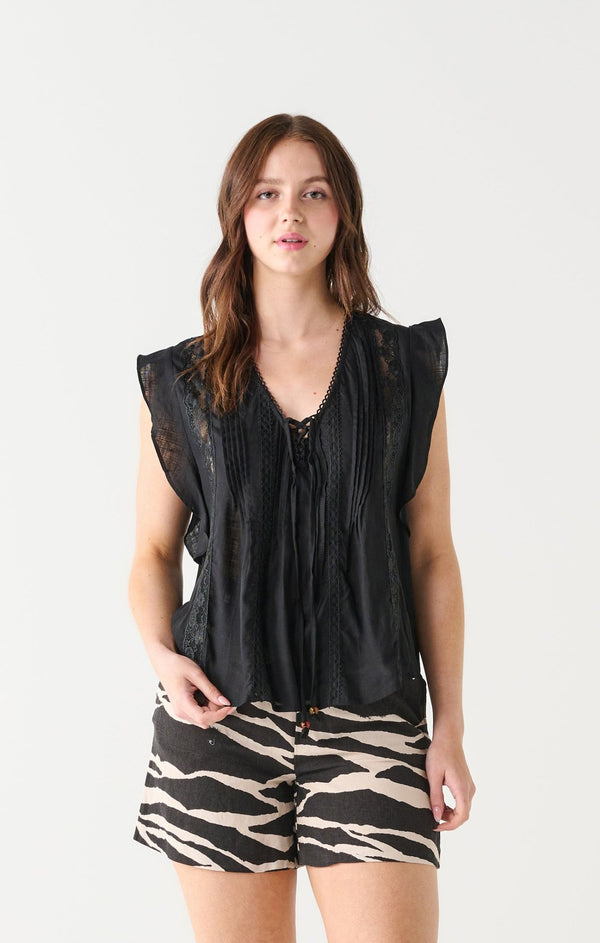 Marcella Lace Blouse - Distractions Clothing