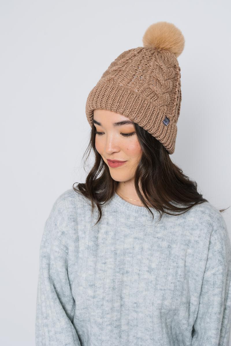 Marshmallow Beanie - Distractions Clothing