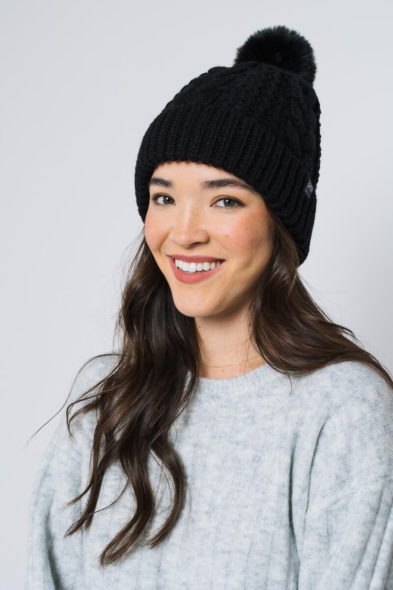 Marshmallow Beanie - Distractions Clothing