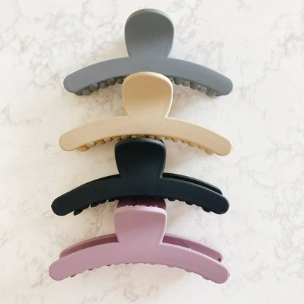 Matte Moon Claw Clip - Distractions Clothing