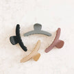 Matte Moon Claw Clip - Distractions Clothing