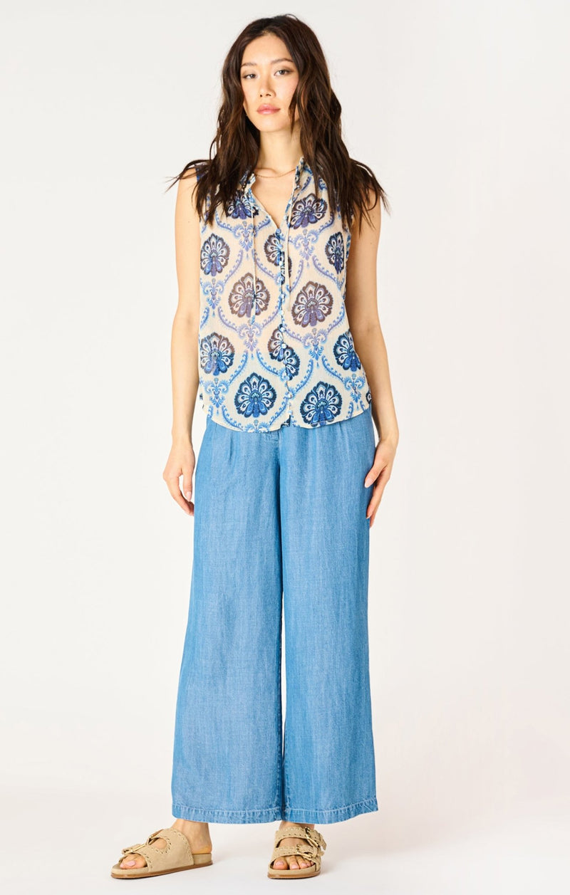 Medallion Blouse - Distractions Clothing