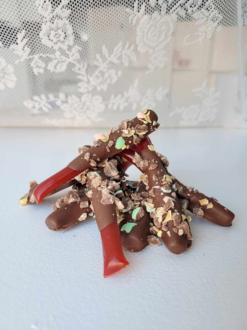 Mini Egg Chocolate Dipped Licorice - Distractions Clothing