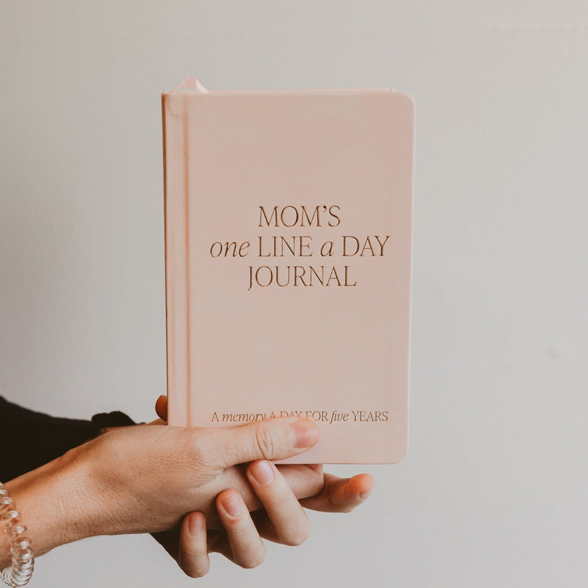 Mom's One Line A Day Leather Journal - Distractions Clothing