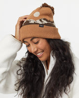 Mountain Pom Beanie - Distractions Clothing
