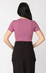 Nia Crewneck Bodysuit - Distractions Clothing