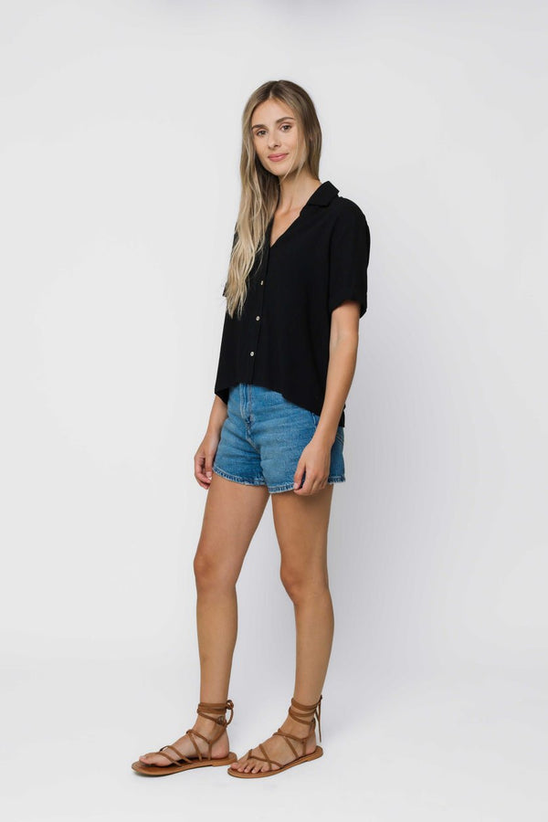 Nina Short Sleeve Shirt - Distractions Clothing