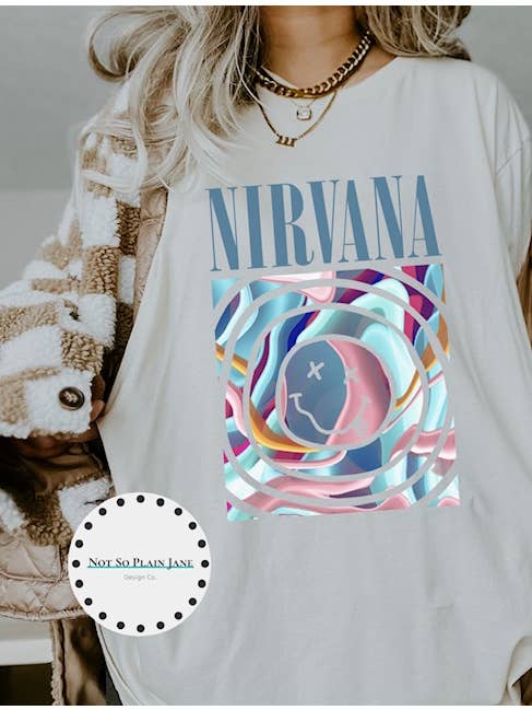 Nirvana Graphic Tee - Distractions Clothing