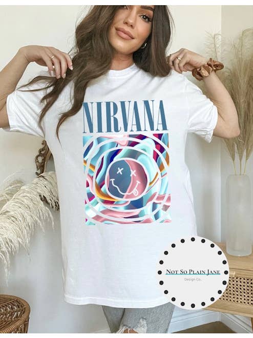Nirvana Graphic Tee - Distractions Clothing