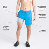 Oh Buoy 2 - in - 1 Short 5" - Distractions Clothing