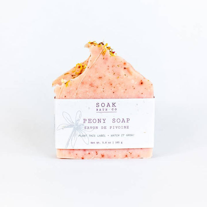 Peony Soap Bar - Distractions Clothing