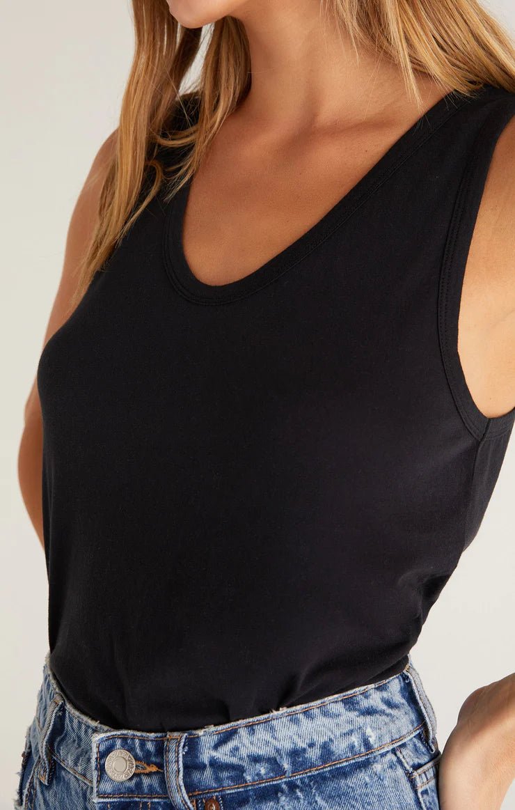 Pia Soft V - neck Tank - Distractions Clothing