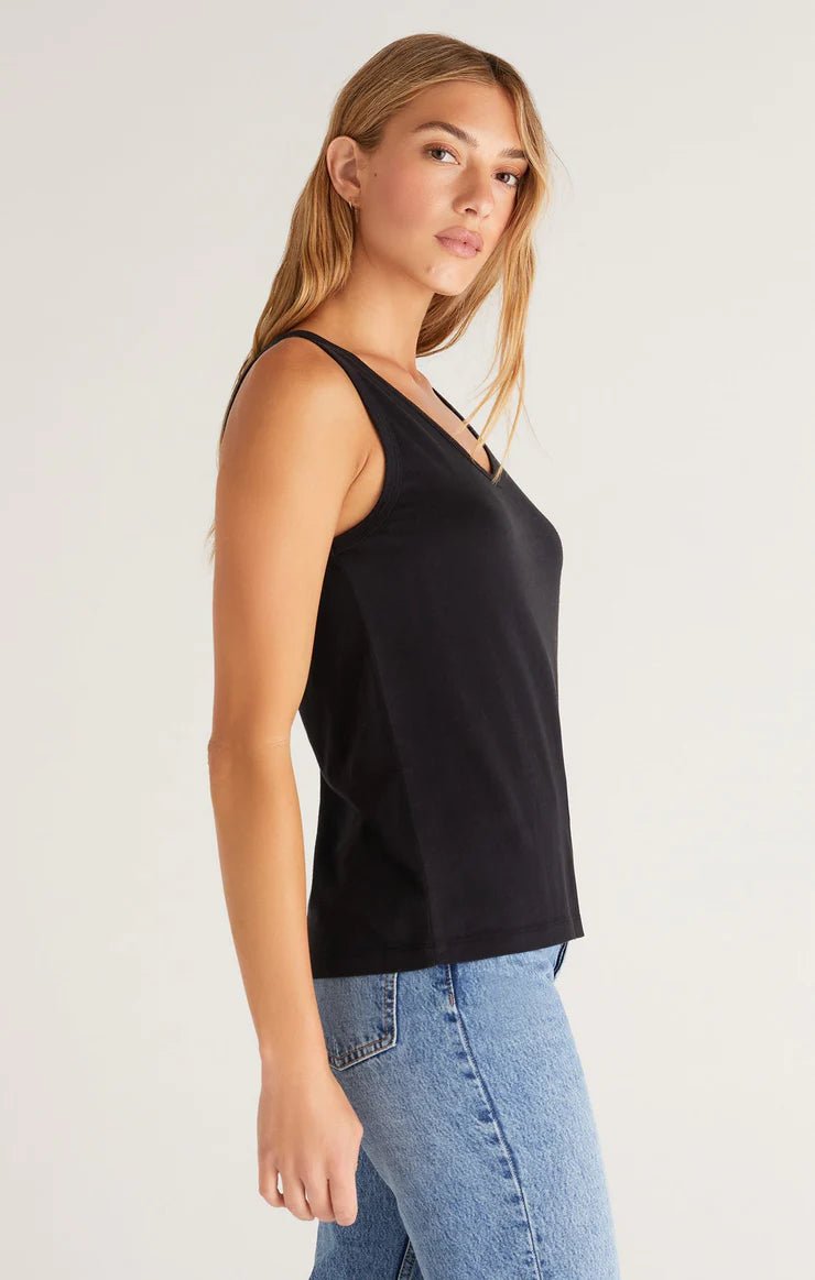 Pia Soft V - neck Tank - Distractions Clothing