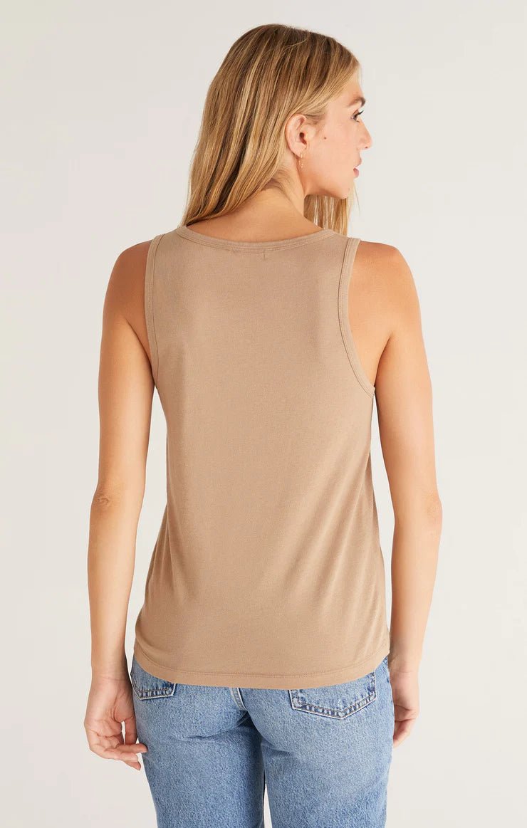 Pia Soft V - neck Tank - Distractions Clothing
