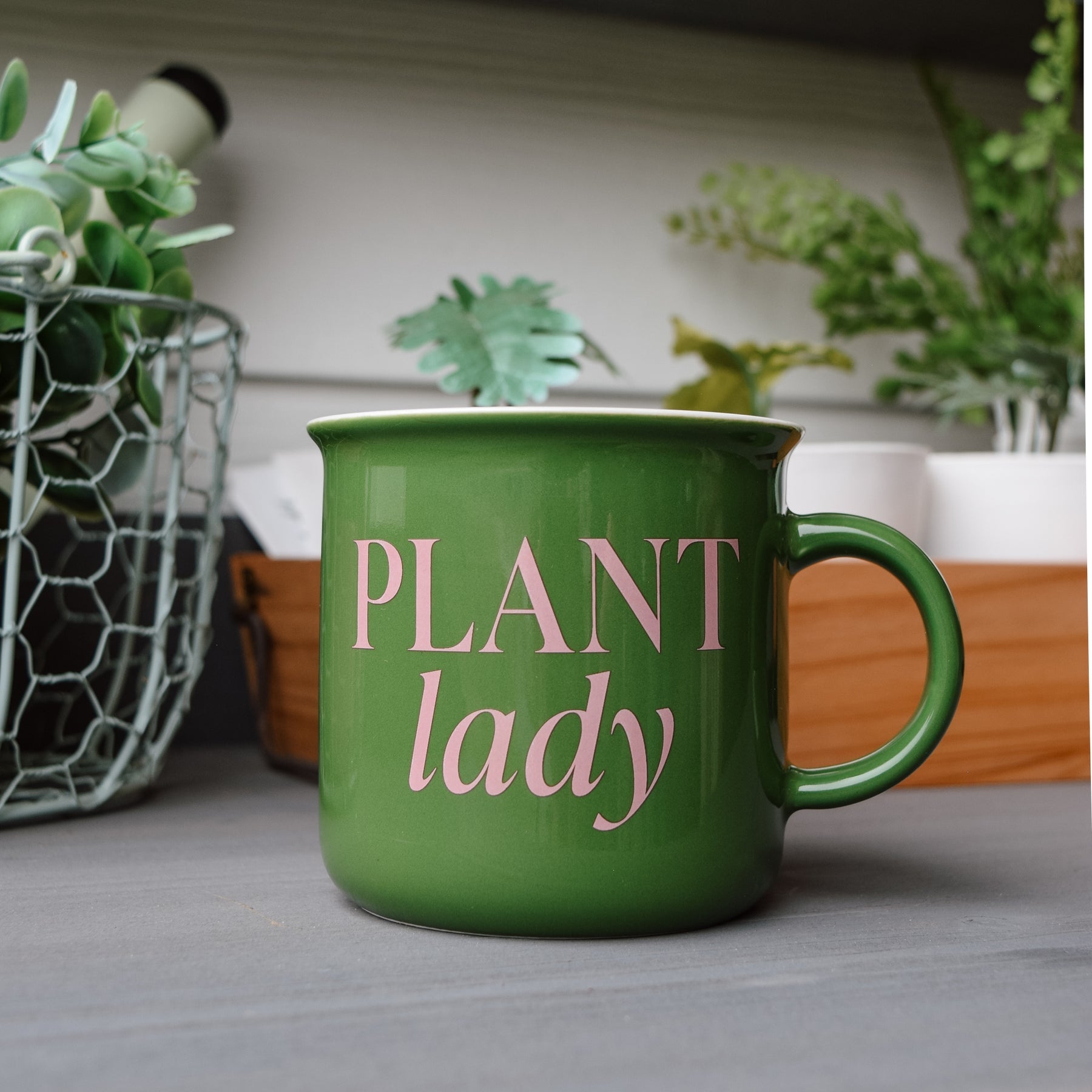 Plant Lady Campfire Coffee Mug - Distractions Clothing