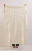 Plush Cable Knit Blanket - Distractions Clothing