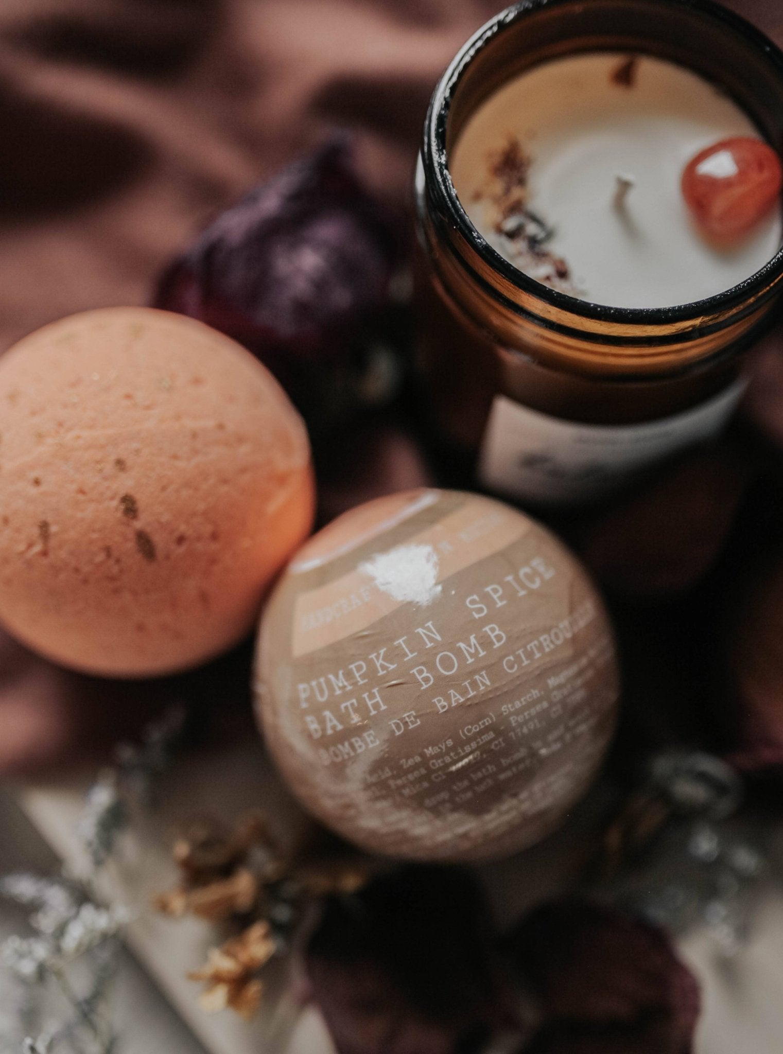 Pumpkin Spice Bath Bomb - Distractions Clothing