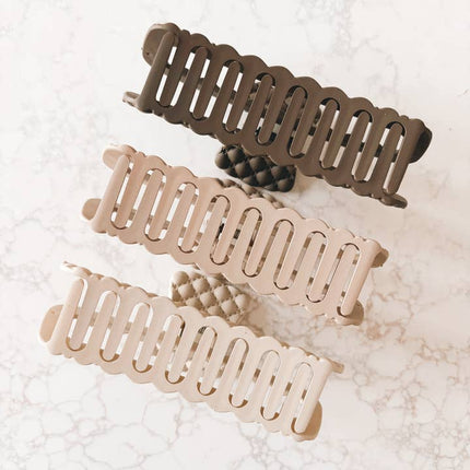 Quilted Matte Claw Clip - Distractions Clothing