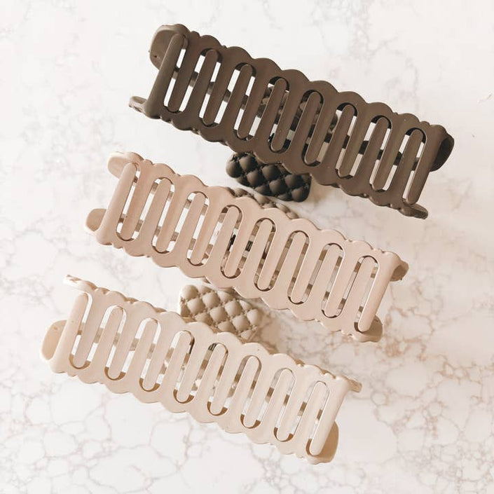 Quilted Matte Claw Clip - Distractions Clothing