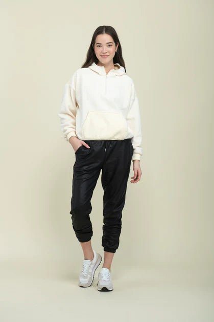 Quinn Fleecy Half Zip Pullover - Distractions Clothing