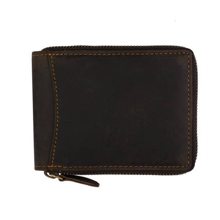 Red RFID Zip Wallet - Distractions Clothing