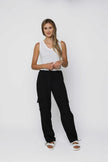 Riley Breezy Straight Leg Cargo - Distractions Clothing