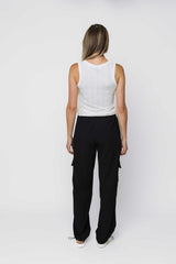 Riley Breezy Straight Leg Cargo - Distractions Clothing