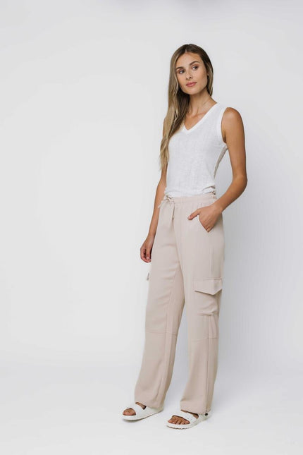 Riley Breezy Straight Leg Cargo - Distractions Clothing