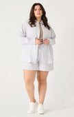 Riley Curvy Textured Blouse - Distractions Clothing