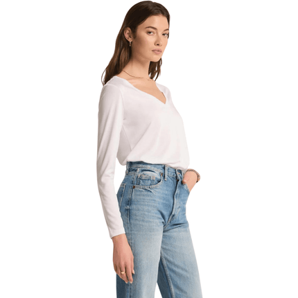 Sammie V - neck Long Sleeve Top - Distractions Clothing