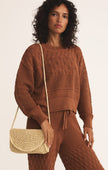 Sand Dollar Mini Straw Bag - Distractions Clothing