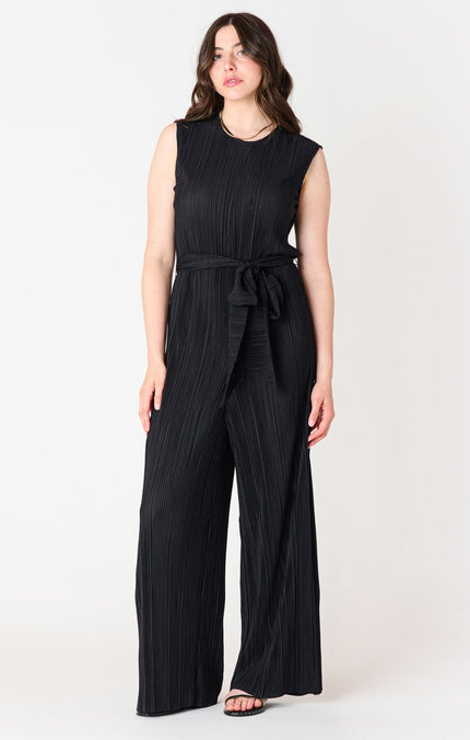 Sasha Plisse Jumpsuit - Distractions Clothing