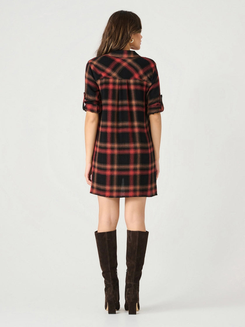 Scarlett Shirt Dress - Distractions Clothing
