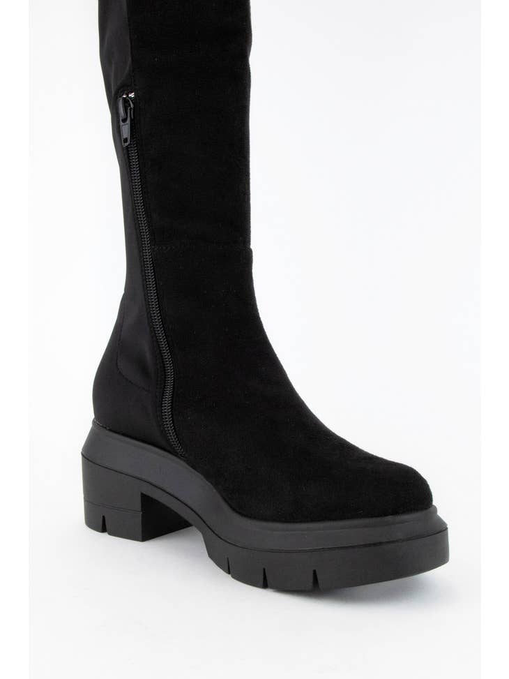Serena Knee High Boot - Distractions Clothing