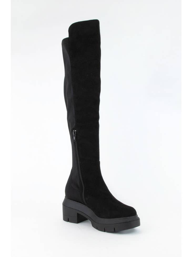 Serena Knee High Boot - Distractions Clothing