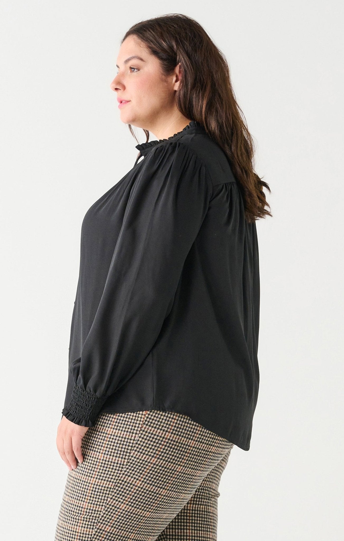 Shara Curvy Blouse - Distractions Clothing