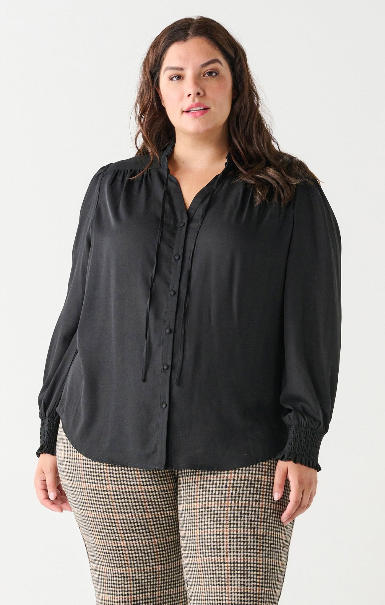 Shara Curvy Blouse - Distractions Clothing