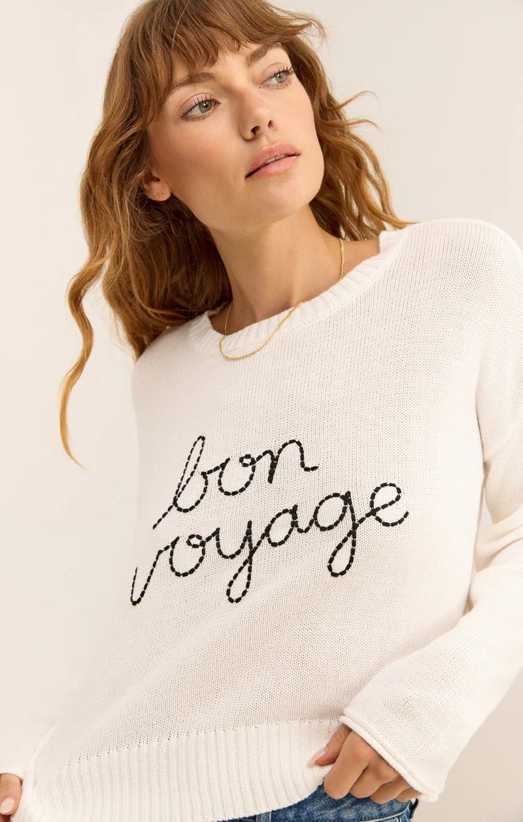 Sienna Bon Voyage Sweater - Distractions Clothing