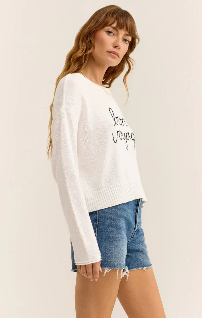 Sienna Bon Voyage Sweater - Distractions Clothing
