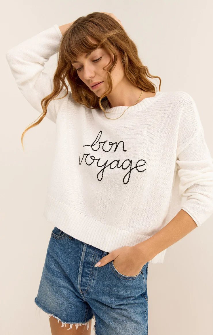 Sienna Bon Voyage Sweater - Distractions Clothing