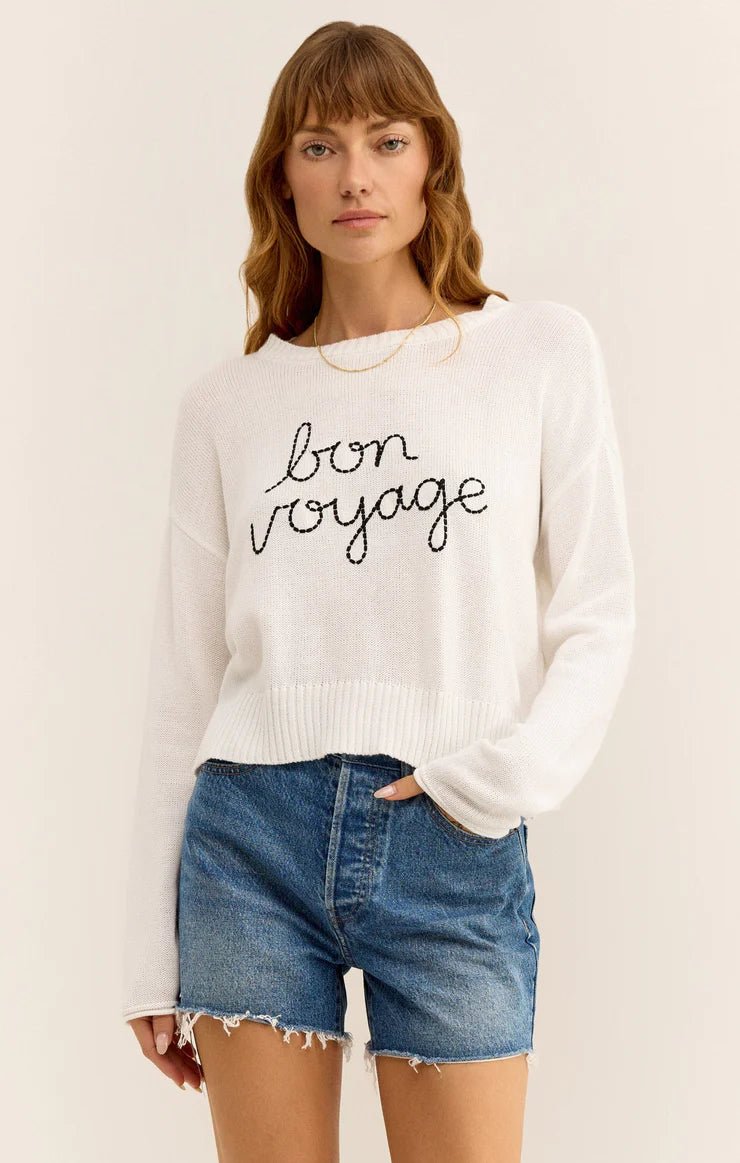 Sienna Bon Voyage Sweater - Distractions Clothing