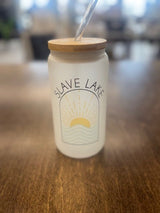 Slave Lake Frosted Glass Tumbler - Distractions Clothing