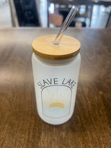Slave Lake Frosted Glass Tumbler - Distractions Clothing