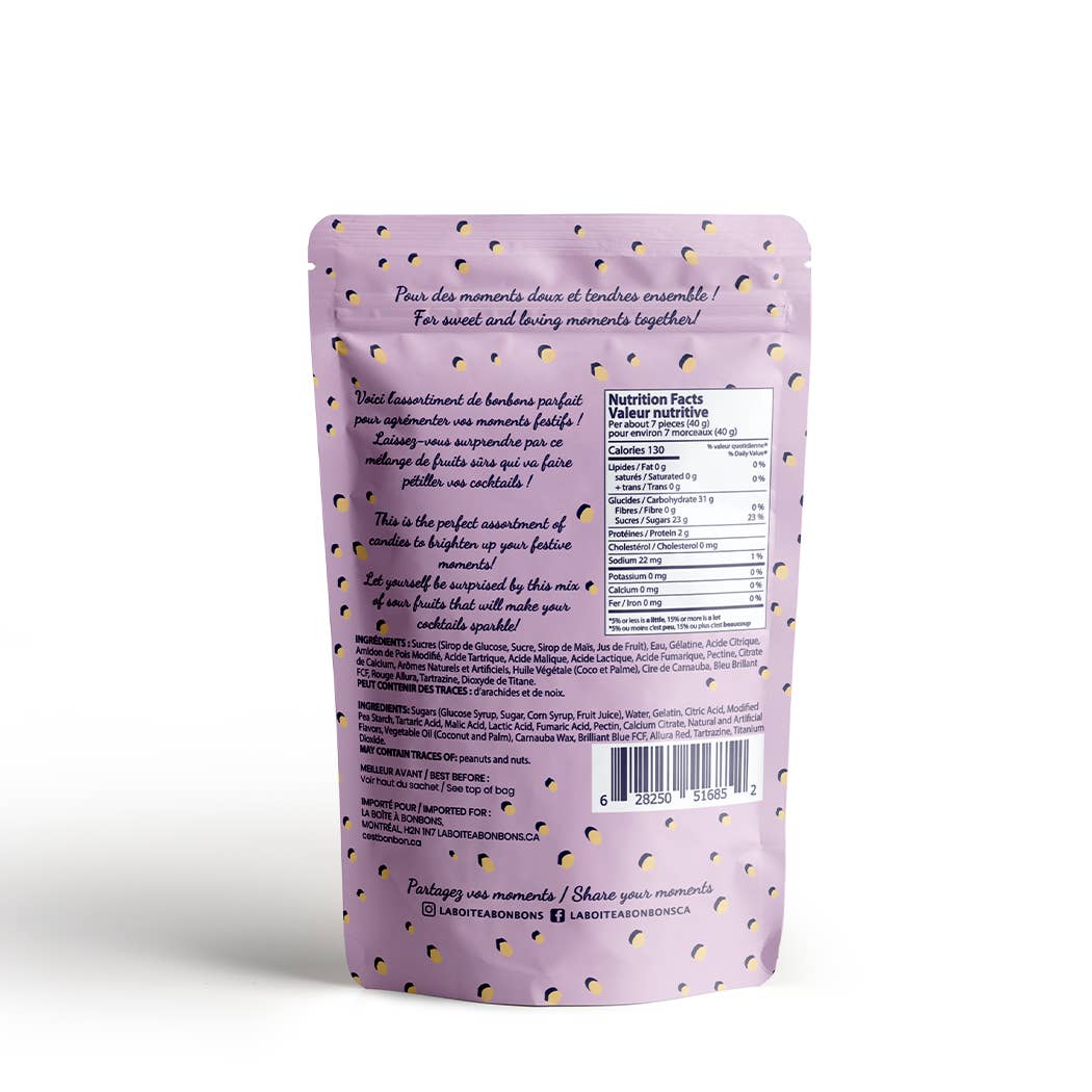 Sour Cocktail - Gummy Candies - Distractions Clothing