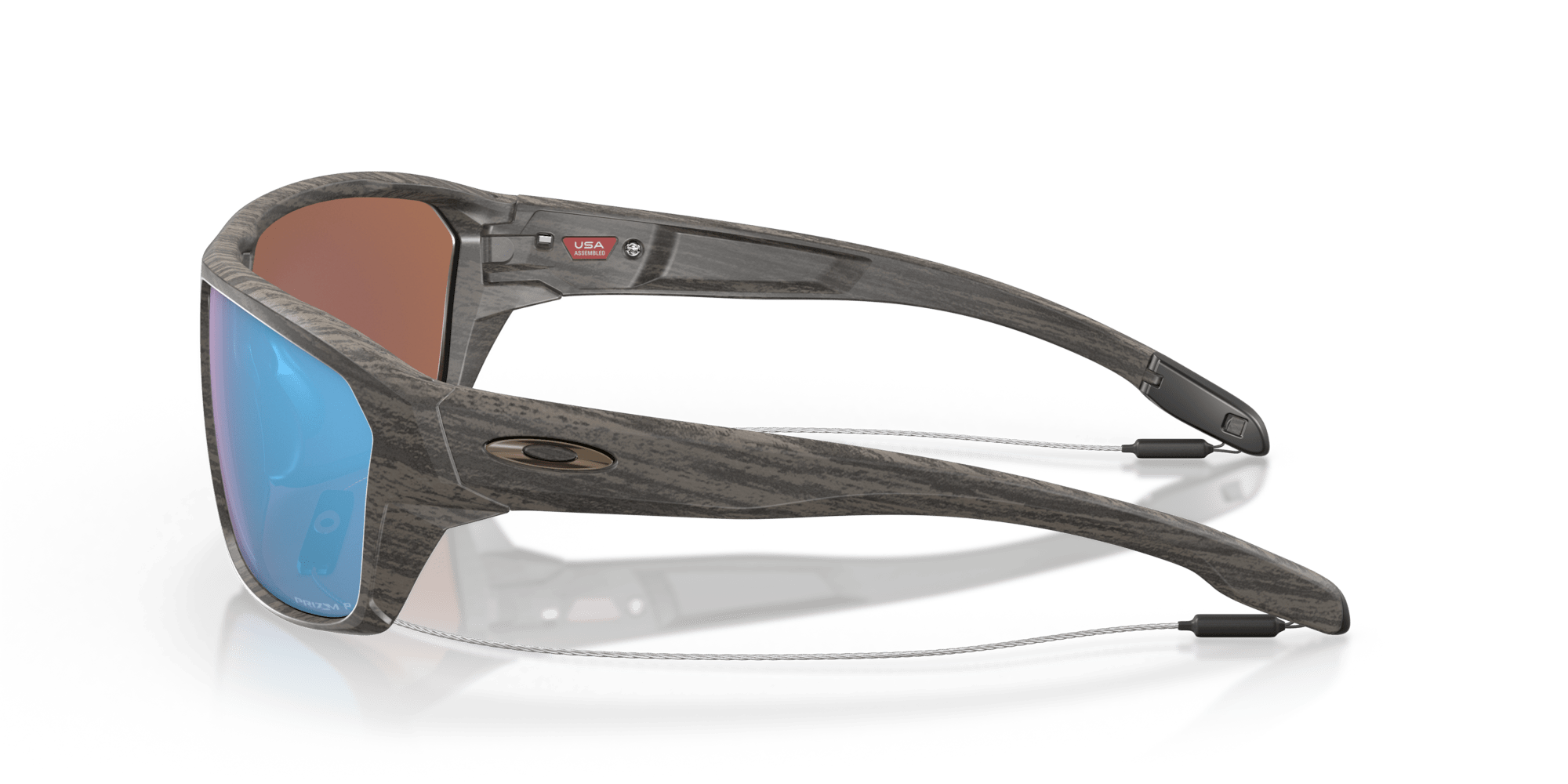 Split Shot Woodgrain Prizm Polarized Sunglasses - Distractions Clothing